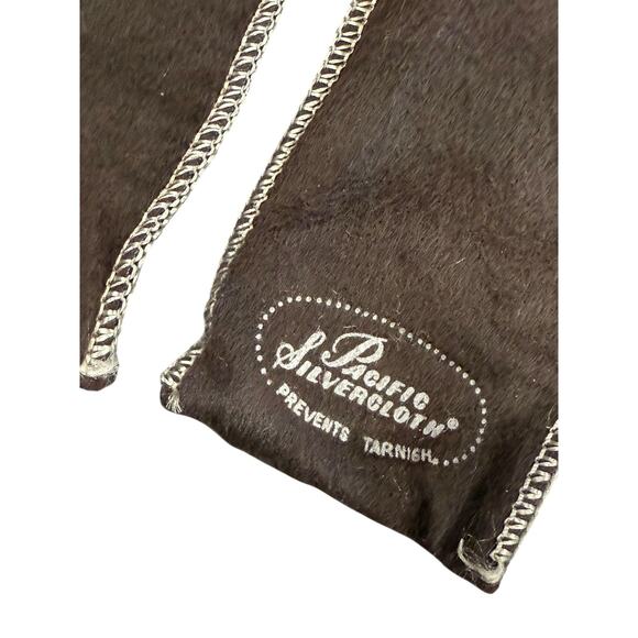 Gerity Georgian‎ Serving Spoon Fork Salad Reproduction Silverplate Vintage 13" - Picture 13 of 13